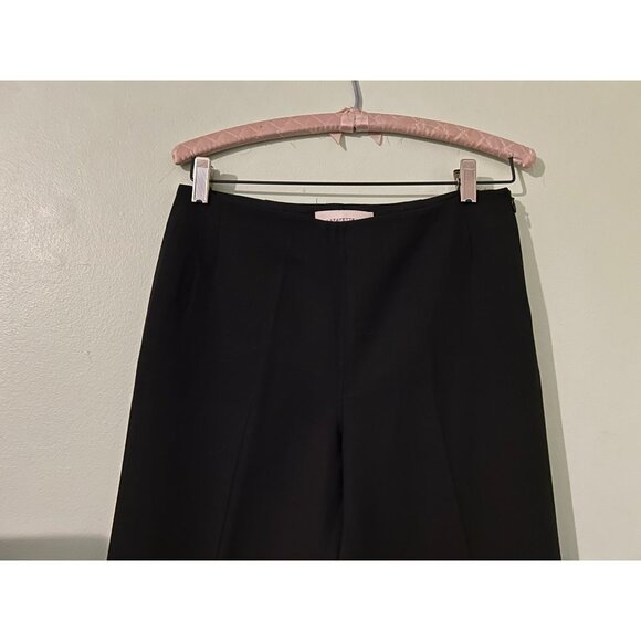 Lafayette 148 Pants Women Sz 2 Black Wool Blend Trouser Career Luxury Corpcore - Picture 11 of 16